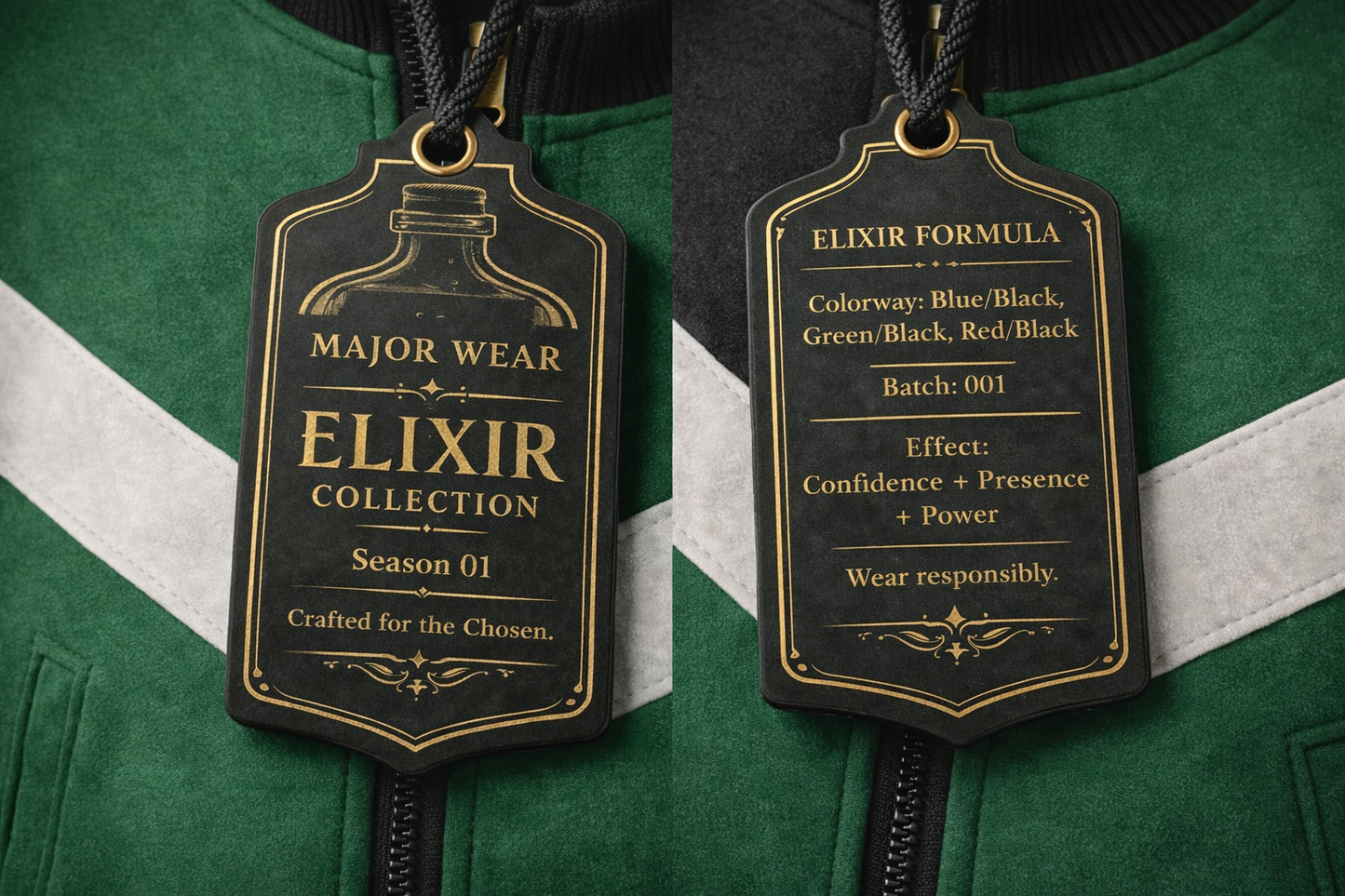 Elixir Archive Track Jacket Tanqueray Green