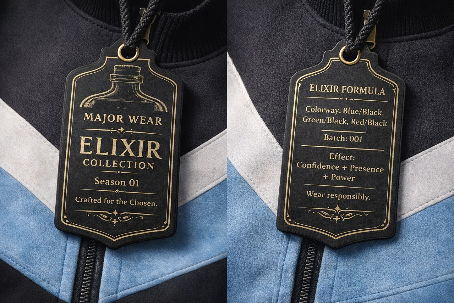Elixir Archive Track Jacket Bombay Blue